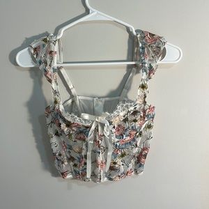Flower Corset Top